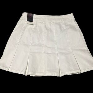 White Mini Skirt
